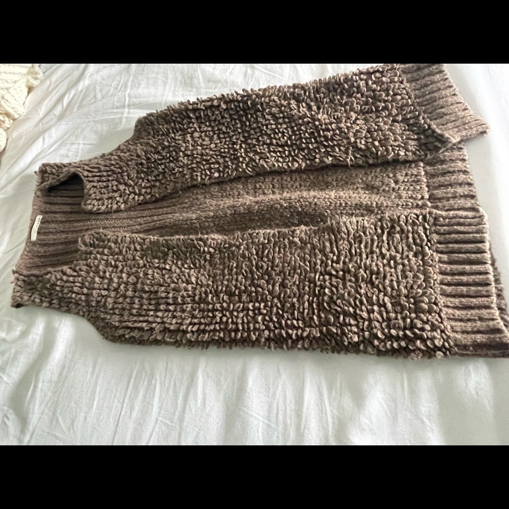 Teddy bear vest cardigan✨